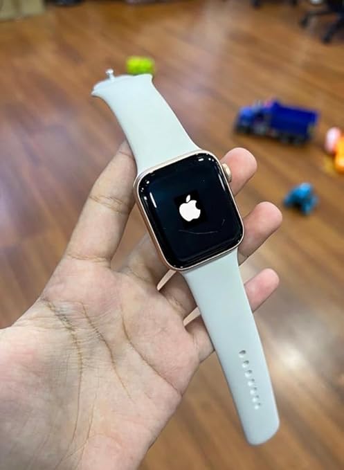 Apple Watch Series 10  Black Sport Band with Natural Milanese Loop with Sport Loop